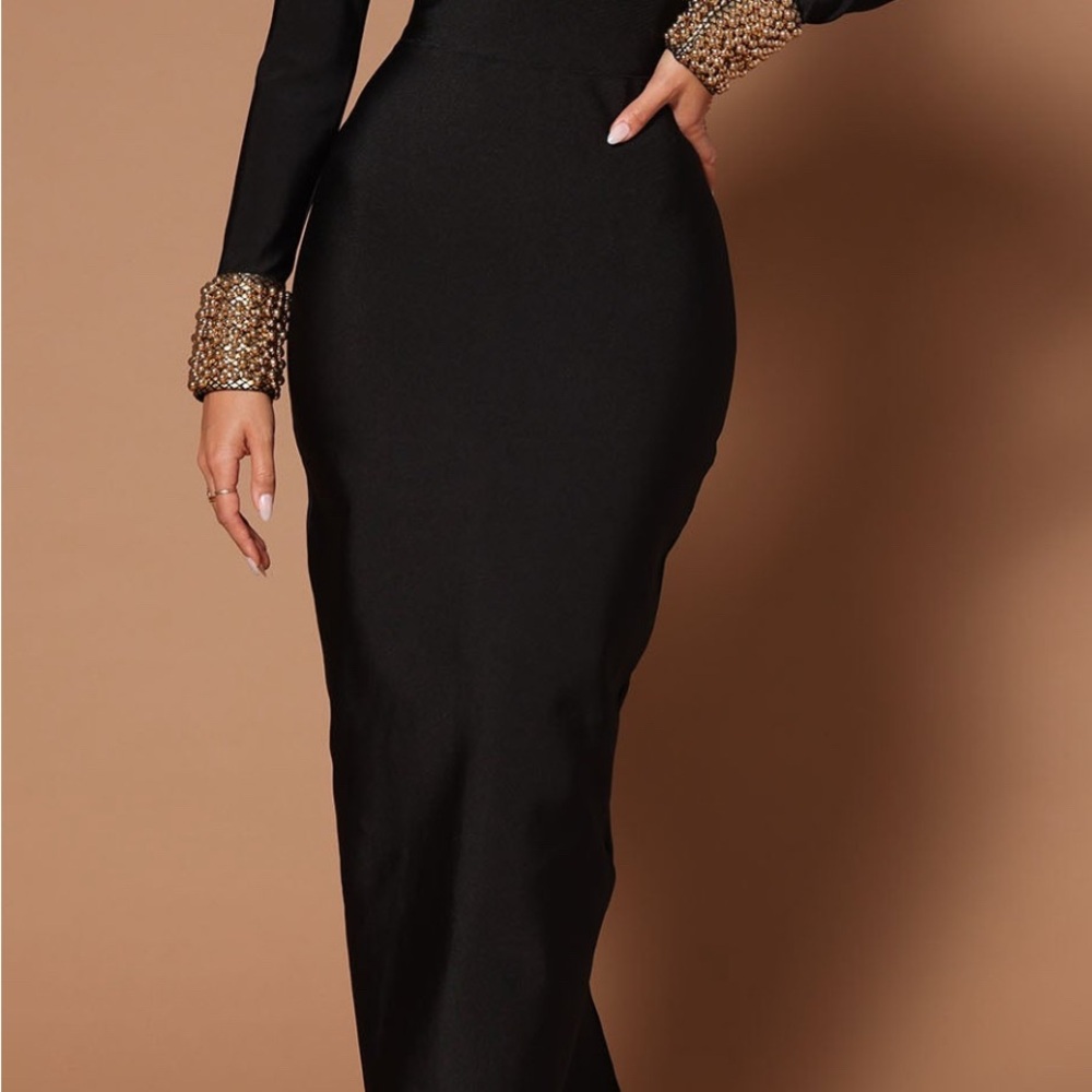 Elegant Black Women's dress